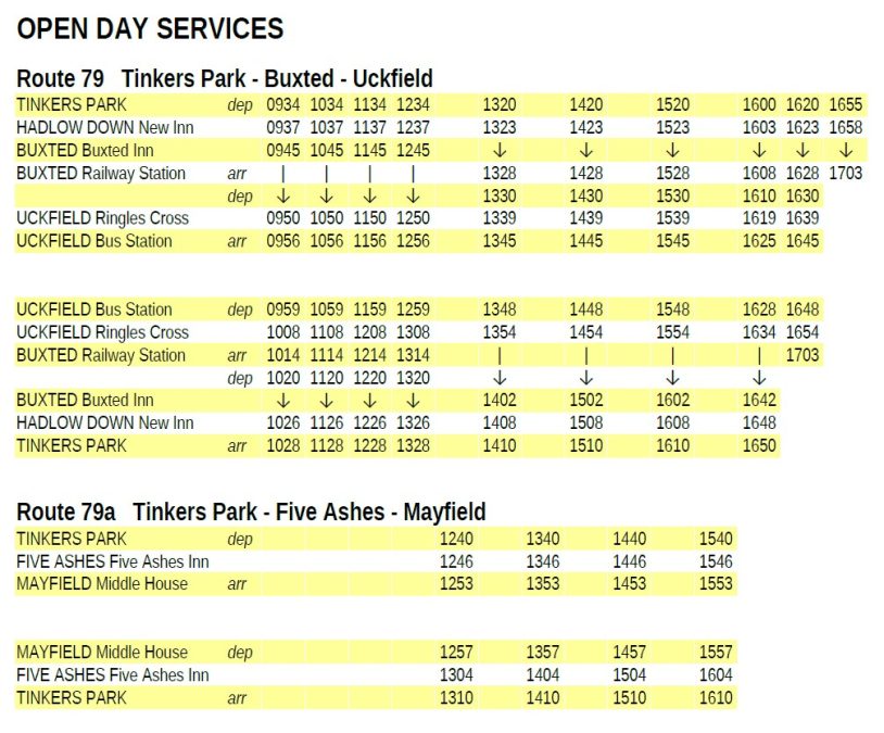 Connecting FREE bus service