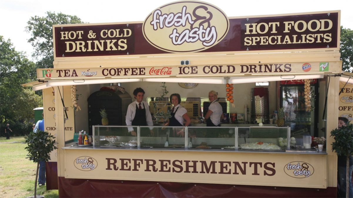 Good selection of hot or cold food