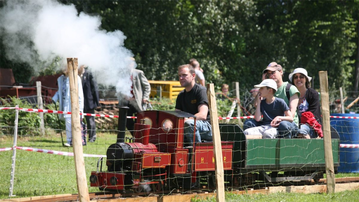 Miniature passenger carrying railway
